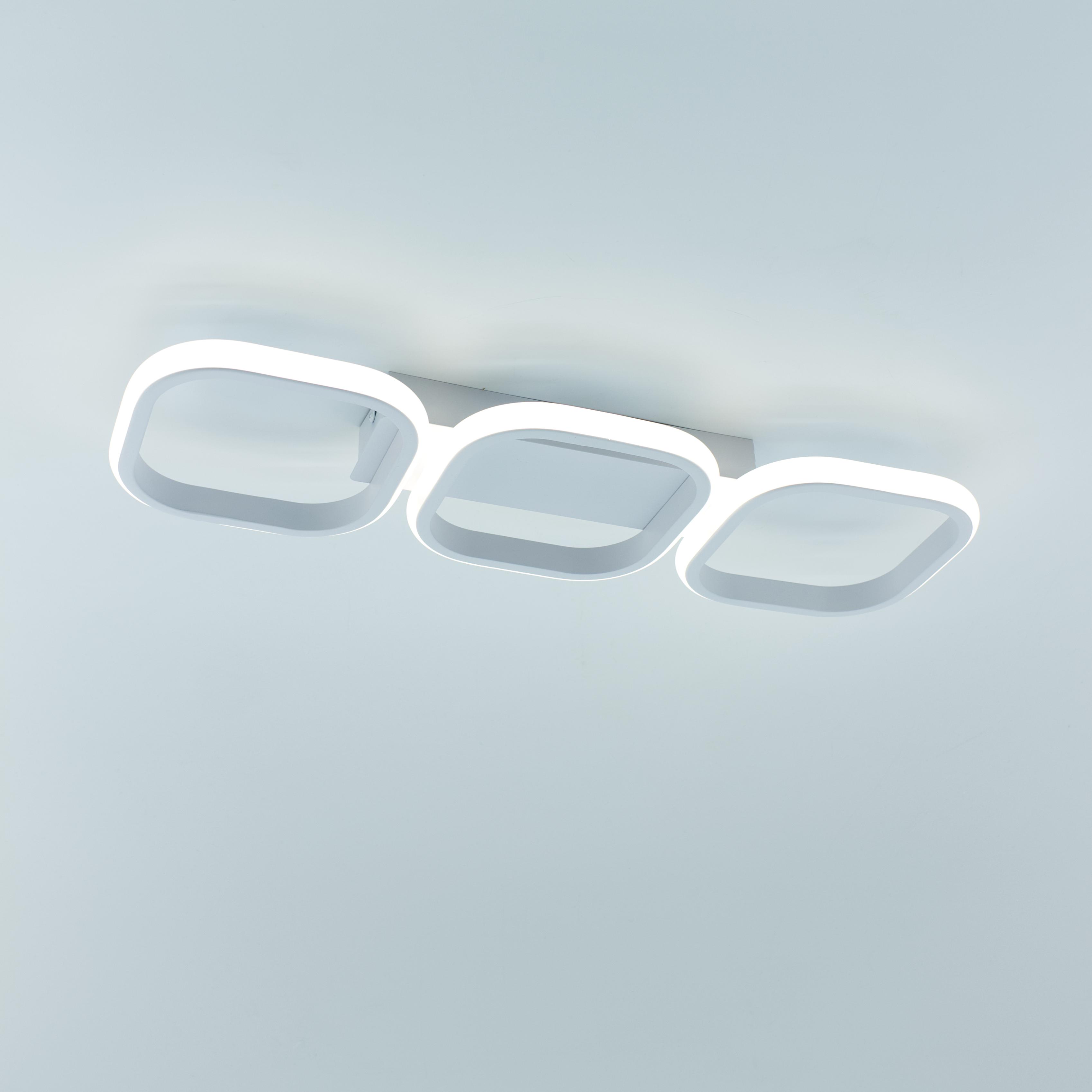 Светильник светодиодный управляемый ESLLSE CUBES 40 Вт 530x160x55 мм Белый (10659)