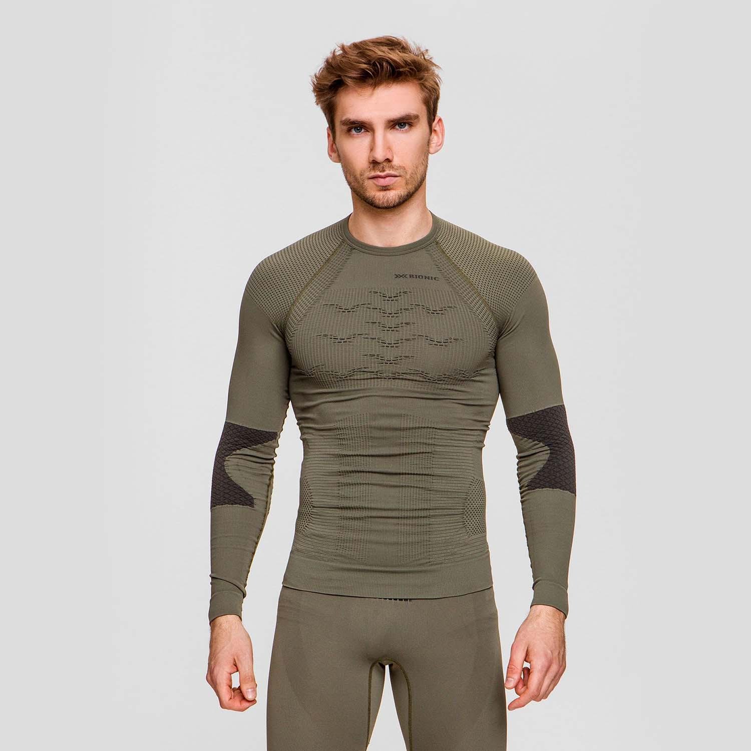 Мужской комплект термобелья X-BIONIC Combat Energizer 4.0 NG-CT06(CP05)W19M-E052 S Olive Green/Anthracite - фото 2