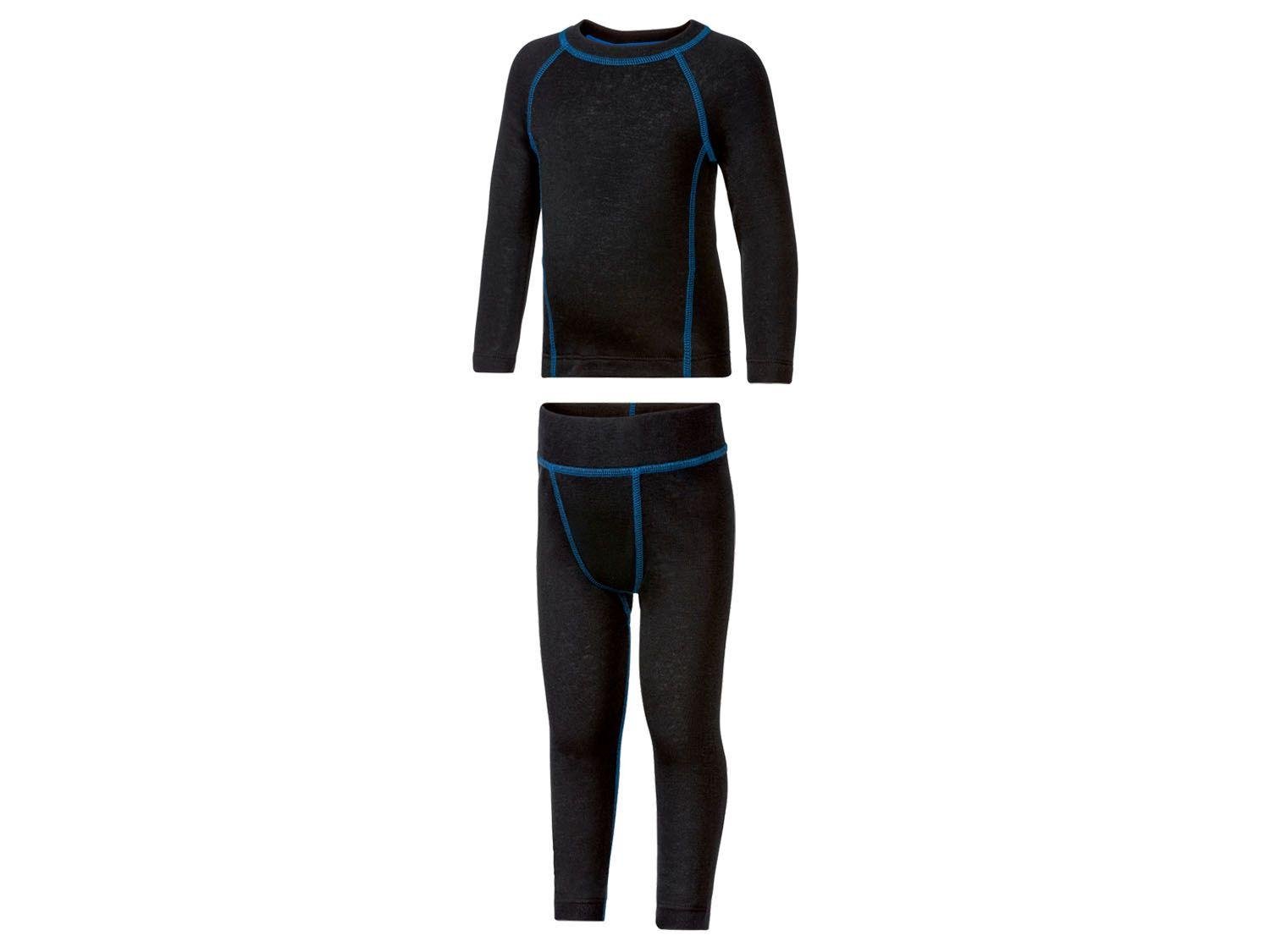 Термобілизна Crivit для хлопчика 86-92 см Чорний