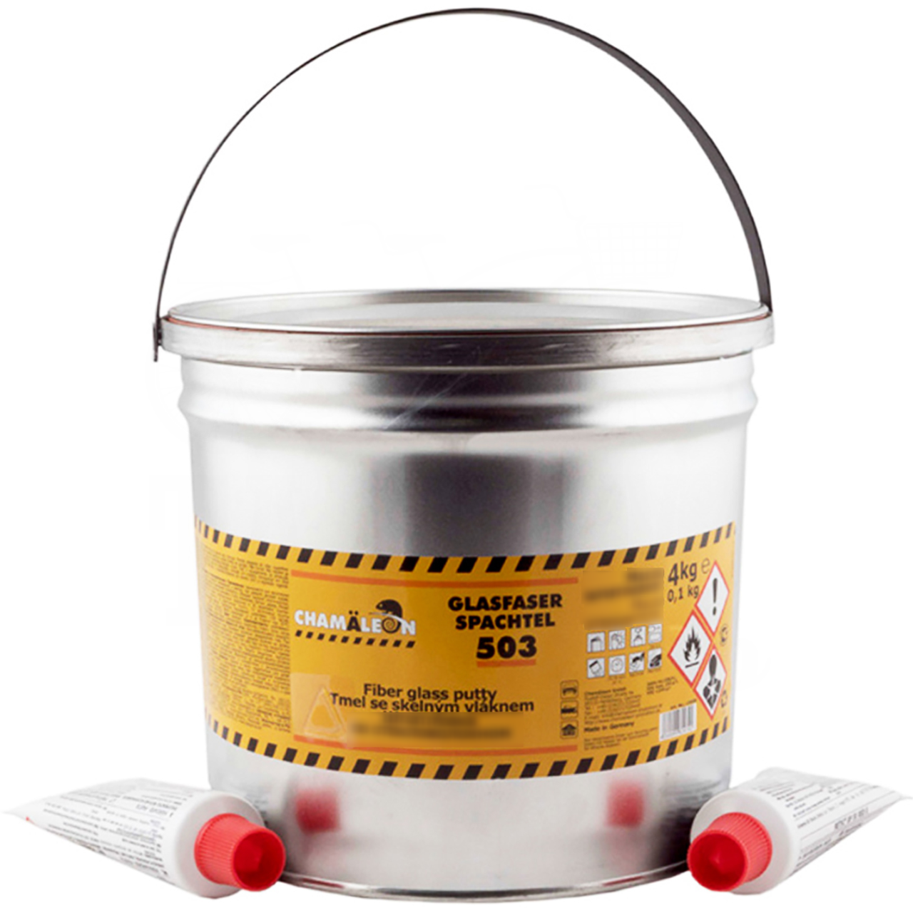 Шпаклівка зі скловолокном Chamaleon 503 Glasfaser 4 кг