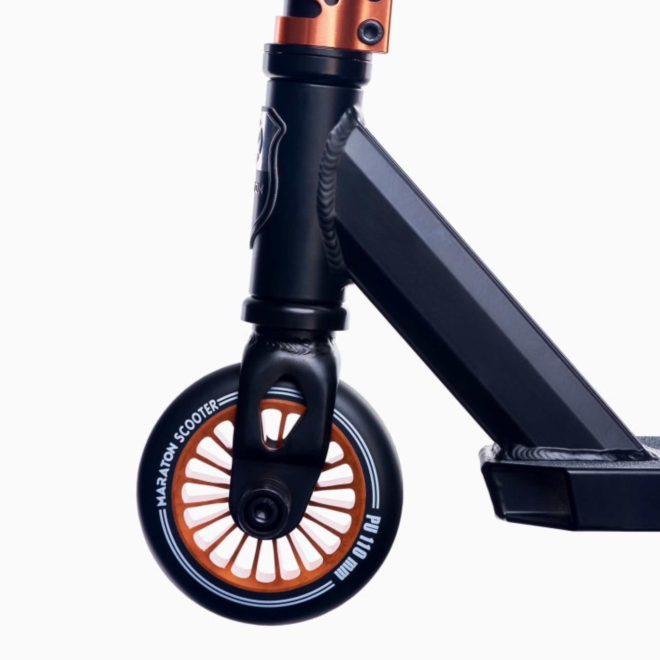 Самокат трюковий Maraton RAPID Чорний (10771848) - фото 2