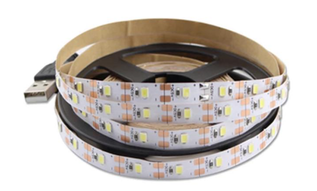 Светодиодная лента RGB 5 V 5050 USB с пультом 5 м (54344)