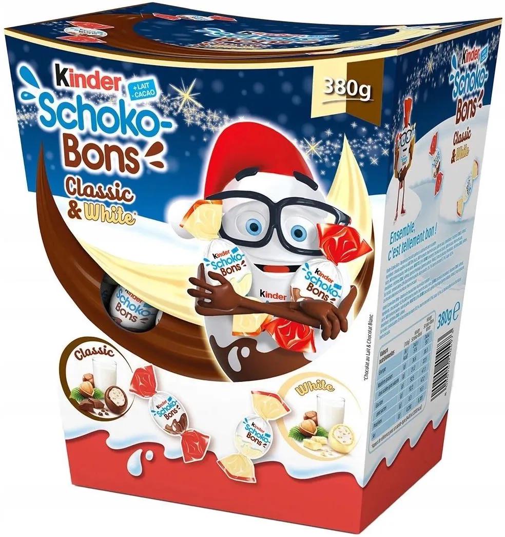 Цукерки Kinder Schoko Bons Classic&White 380 г (25088405) Цукерки Kinder Schoko Bons Classic&White 380 г (25088405)