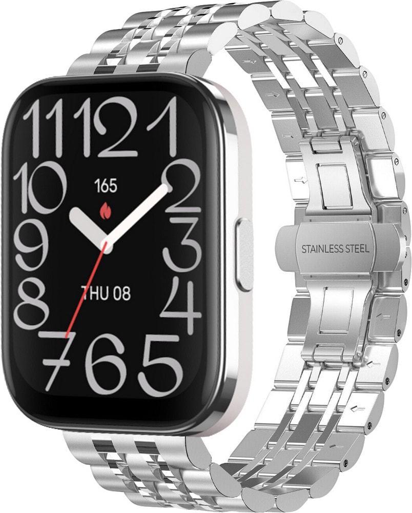 Браслет металлический Spinye для Amazfit Bip 5 Unity Silver (37081-59)