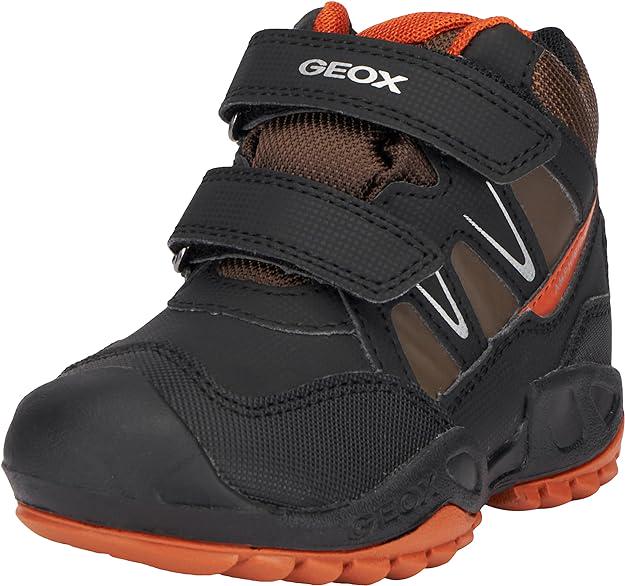 Ботинки зимние Geox Savage р. 37 Black/Dk Orange (20830242)