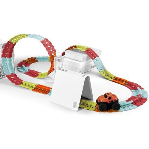 Трасса гибкая с LED-автомобилем