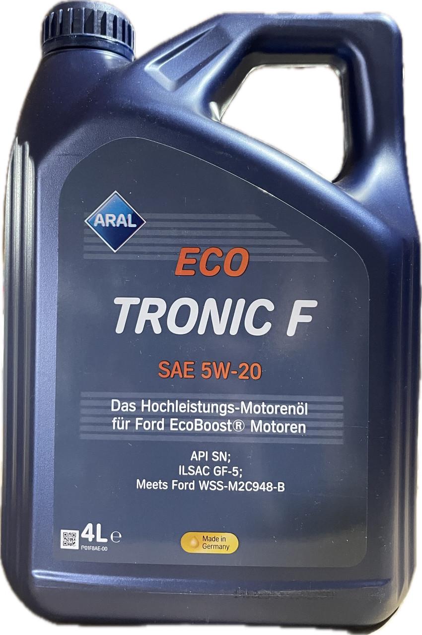Моторное масло Aral EcoTronic F 5W-20 4 л (15570E)