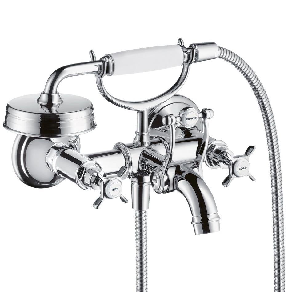 Смеситель для ванны Hansgrohe AXOR Montreux 16540000 двухвентильный Хром (142045)