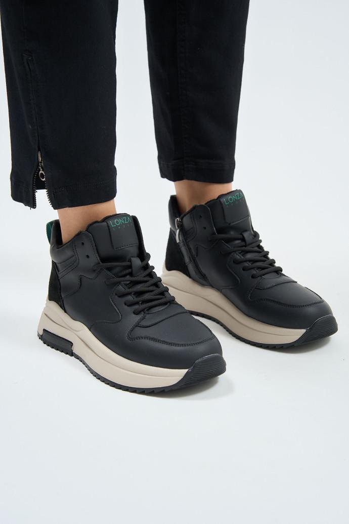 Кросівки жіночі LONZA р. 38 Чорний (181665) - фото 5 Кросівки жіночі LONZA р. 38 Чорний (181665) - фото 5