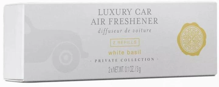 Картриджи сменные для автопарфюмов Rituals Private Collection White Basil Car Air Freshener Refill 2х3 г