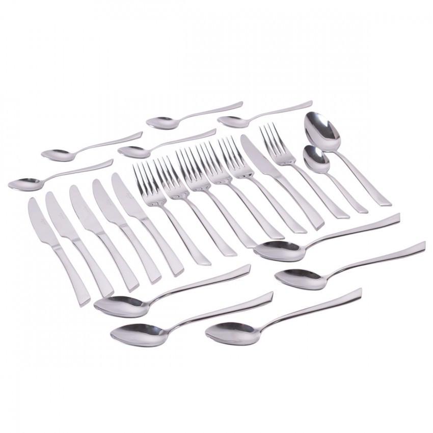 Набір столових приборів Kamille KM-5200S з нержавіючої сталі 24 пр. (1579379686) - фото 7 Набір столових приборів Kamille KM-5200S з нержавіючої сталі 24 пр. (1579379686) - фото 7