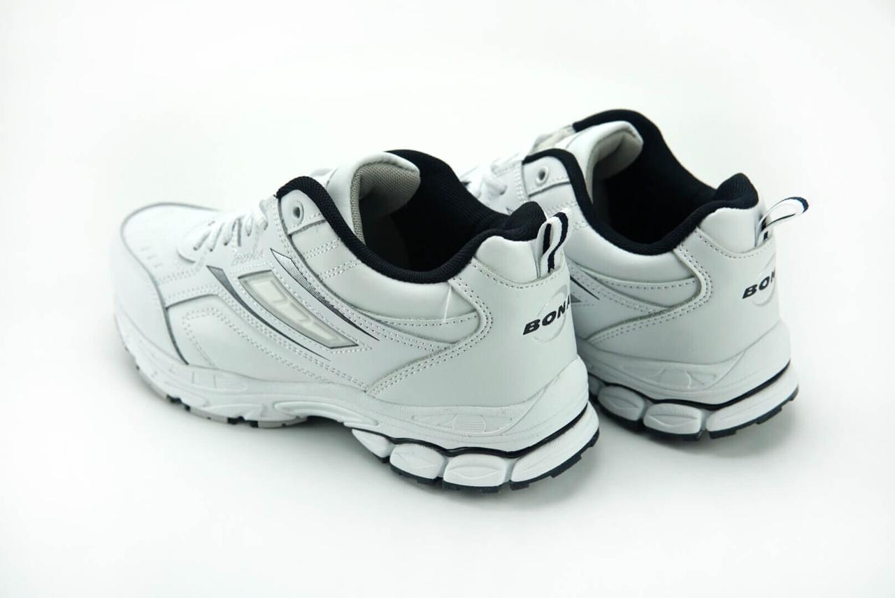 Кросівки чоловічі Bona 733А шкіра р. 44 Білий (02400) - фото 2 Кросівки чоловічі Bona 733А шкіра р. 44 Білий (02400) - фото 2