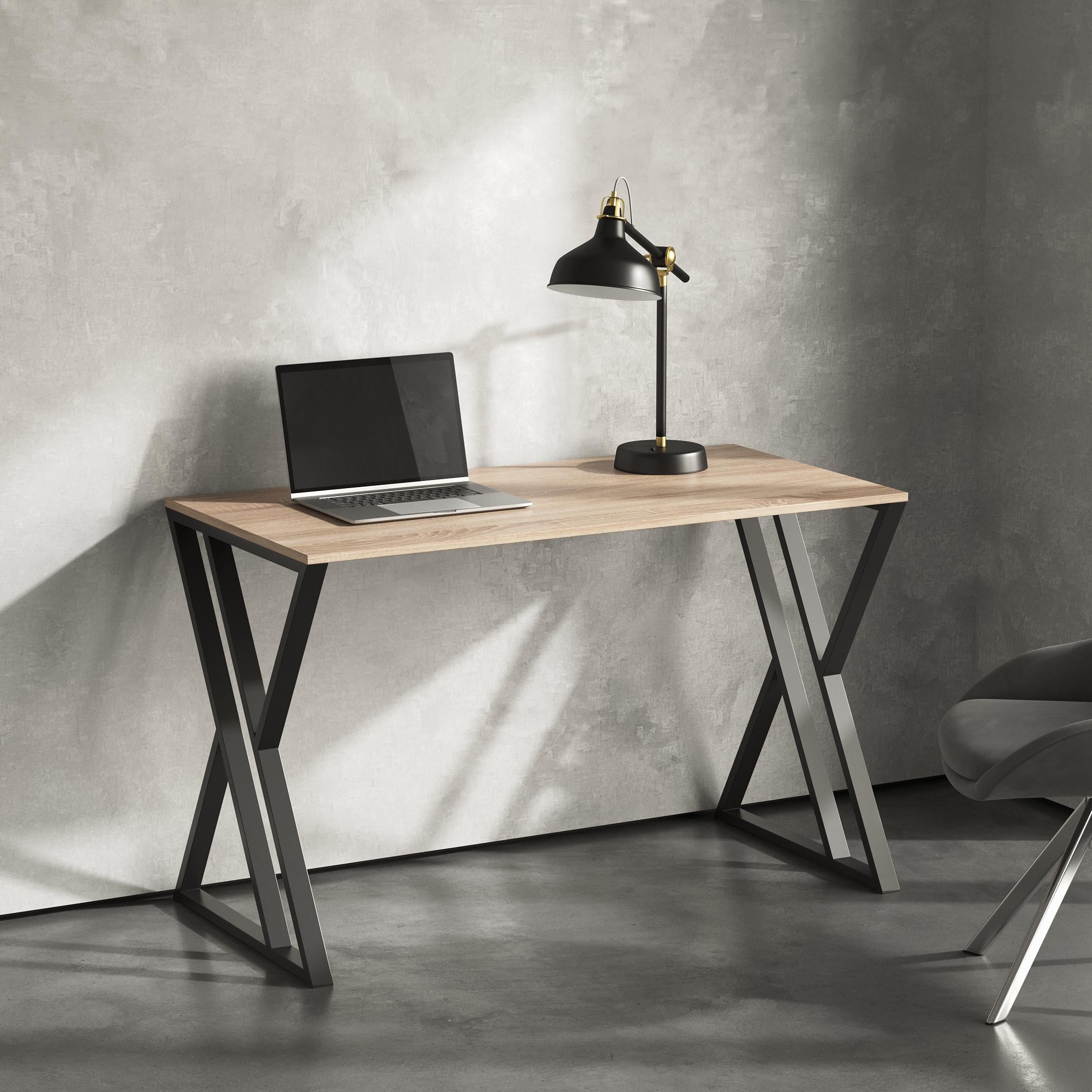 Стіл письмовий лофт Серія 8 1200х500х16 мм Дуб сонома (24039460)