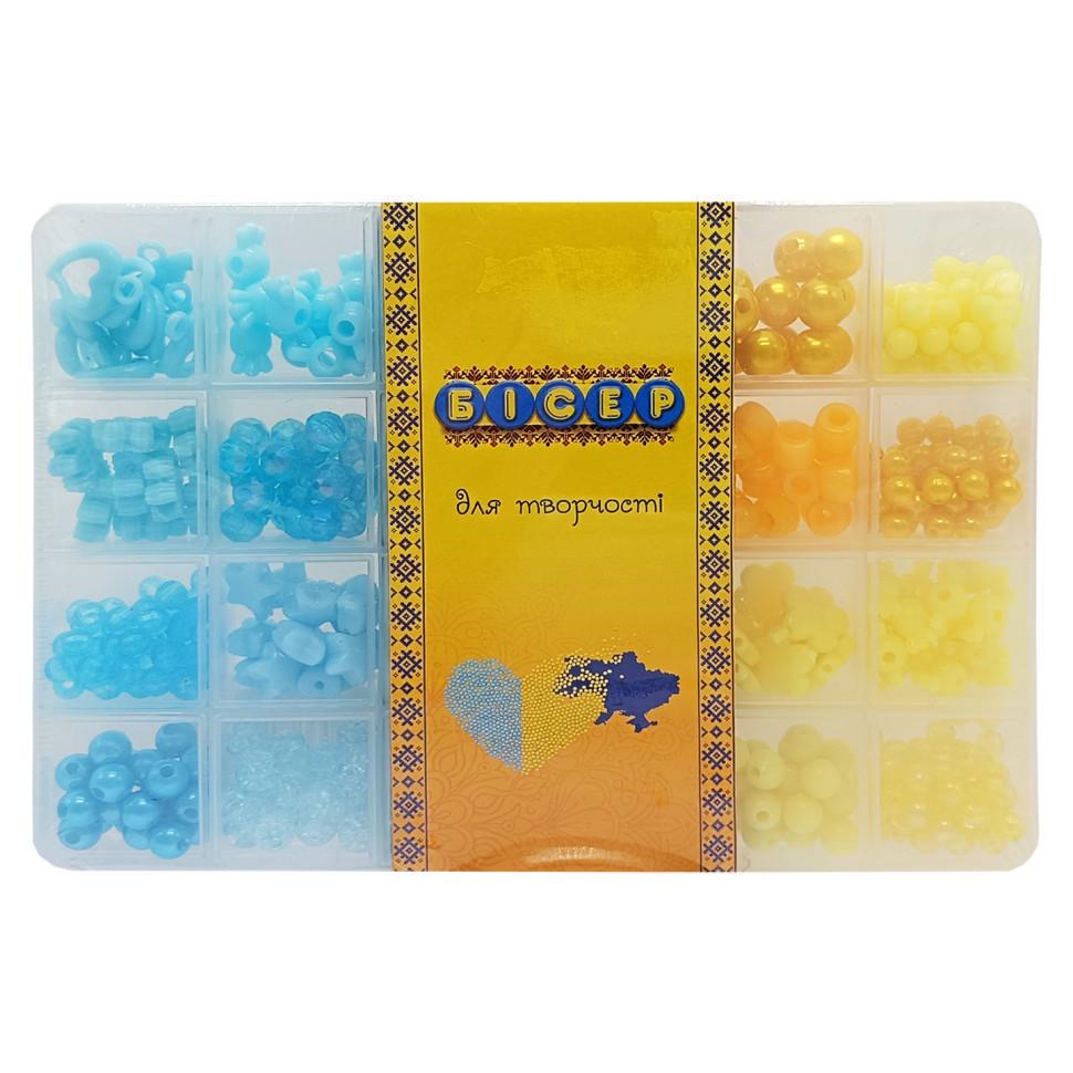 Набір бісеру для виготовлення креативних аксесуарів PL-15/01/04 намистини бісер підвіски