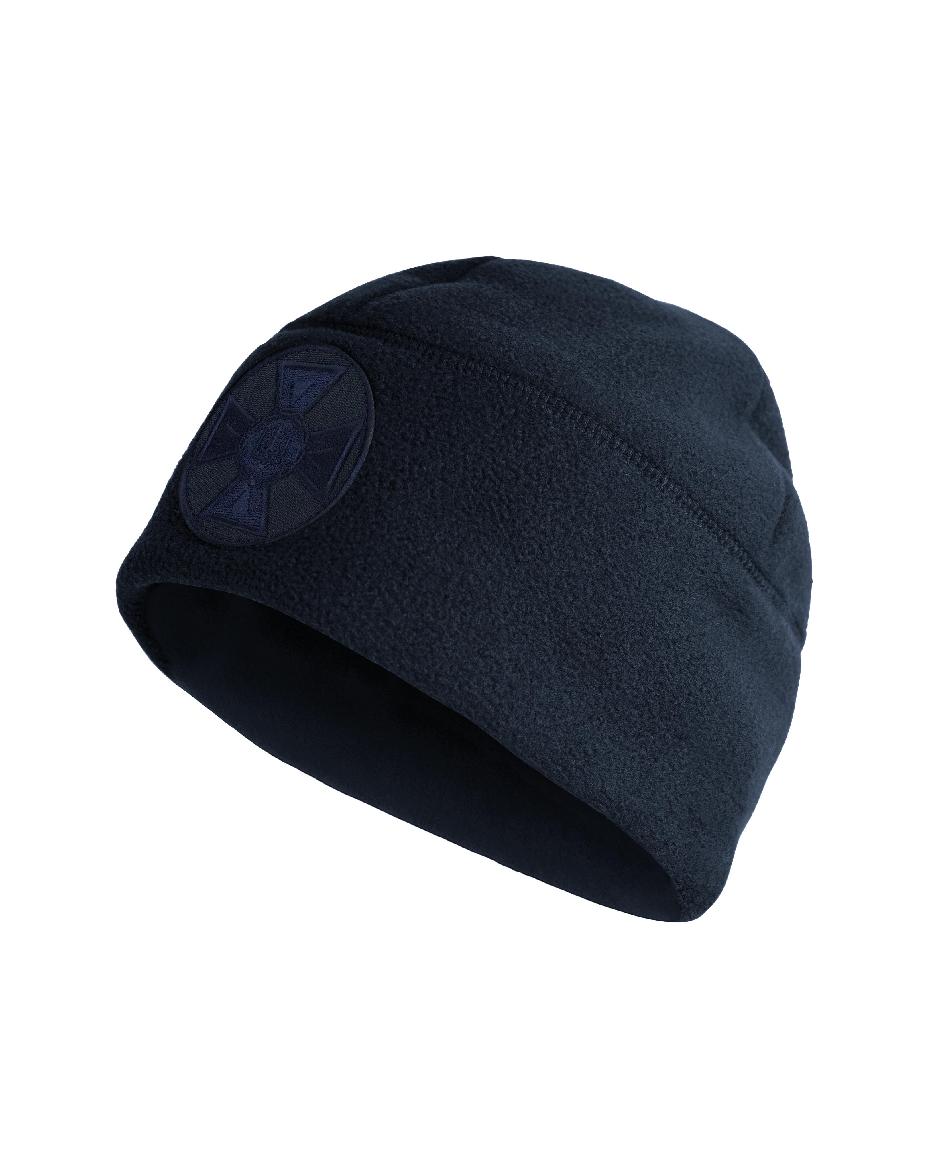 Шапка флисовая ДСНС с кокардой р. 59 Синий (SHAP-4.2.59)