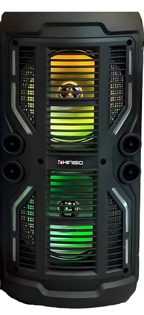 Колонка Kimiso QS-A283 с микрофоном 8'Bassх2/3000 W (Col-046)