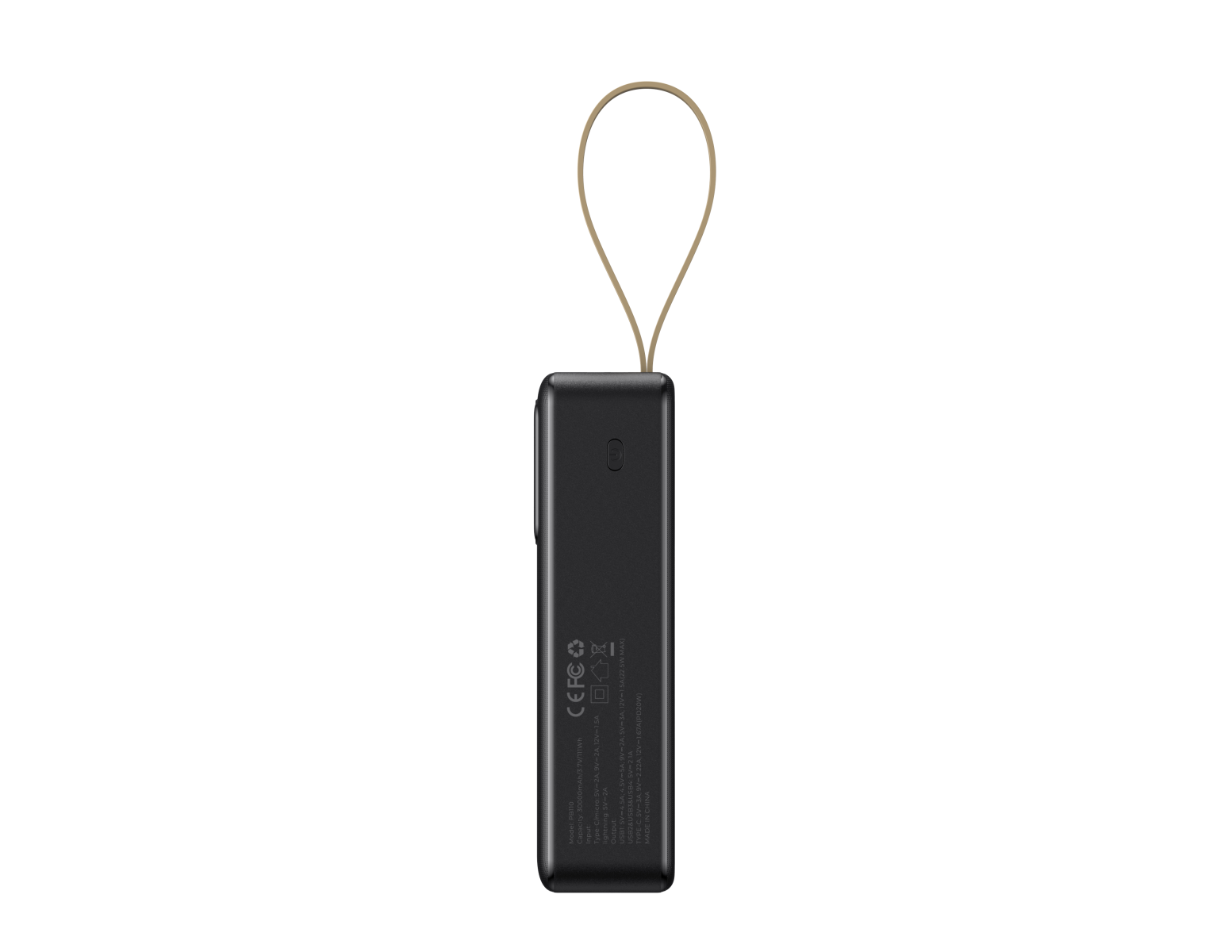 Повербанк Havit HV-PB110 з ліхтариком 22,5W 30000 mAh Black - фото 4