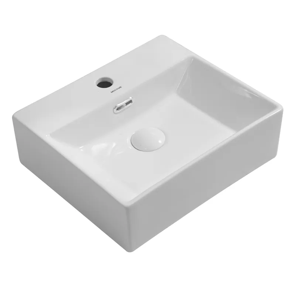 Умывальник подвесной Mixxus Premium Quadro-0205 410х360 прямоугольный, белый (MP6508) Умывальник подвесной Mixxus Premium Quadro-0205 410х360 прямоугольный, белый (MP6508)