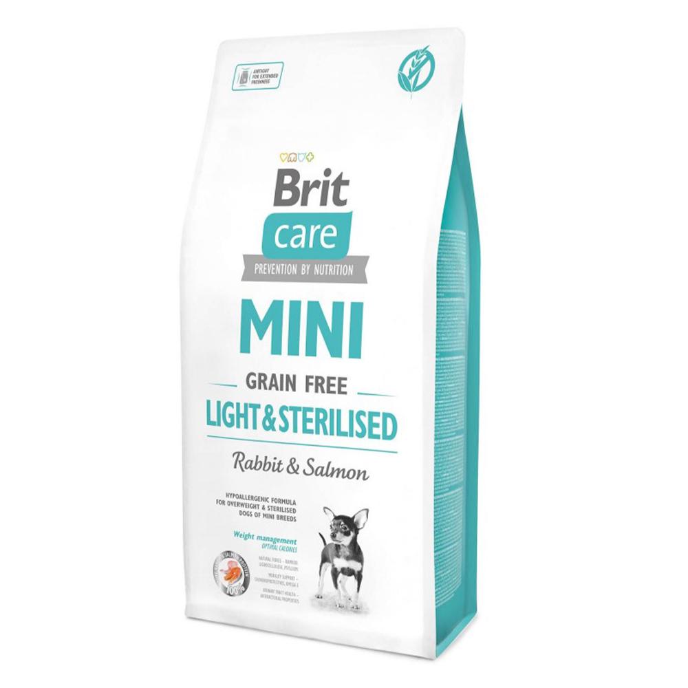 Сухой корм для собак Brit Care GF Mini Light & Sterilised - 2 кг - фото 2 Сухой корм для собак Brit Care GF Mini Light & Sterilised - 2 кг - фото 2