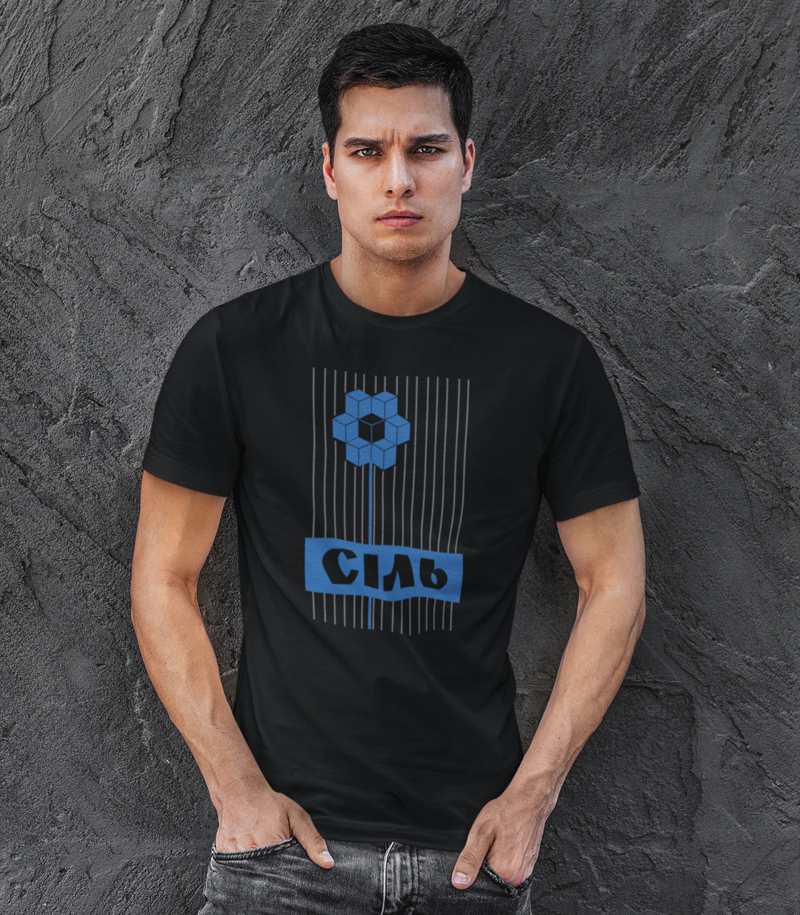 Футболка чоловіча Mishe 11000187 XL Чорний (75212954)