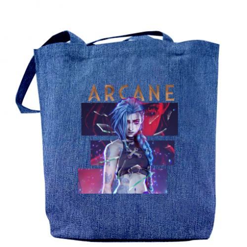 Шоппер Arcane 37x41 см Джинс (9885891-61-159963)