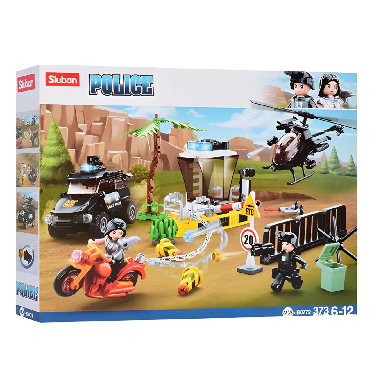 Конструктор Sluban Полиция 373 дет. (M38-B0772) - фото 3 Конструктор Sluban Полиция 373 дет. (M38-B0772) - фото 3