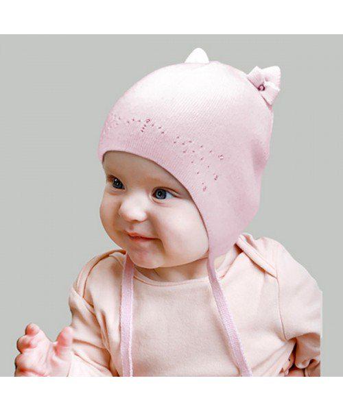 Шапка детская Elf Даша р. 38 Розовый (OK002435)