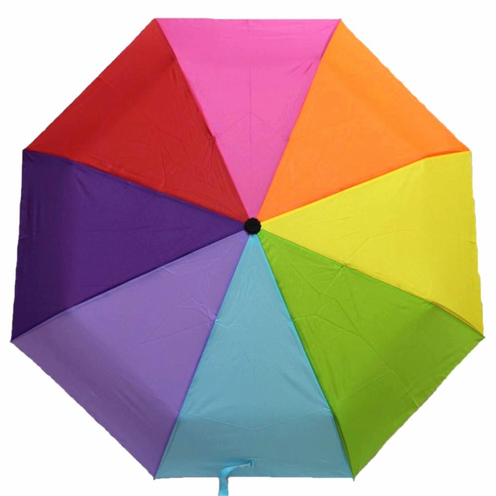 Зонт Mario полный автомат складной Радуга (31473)