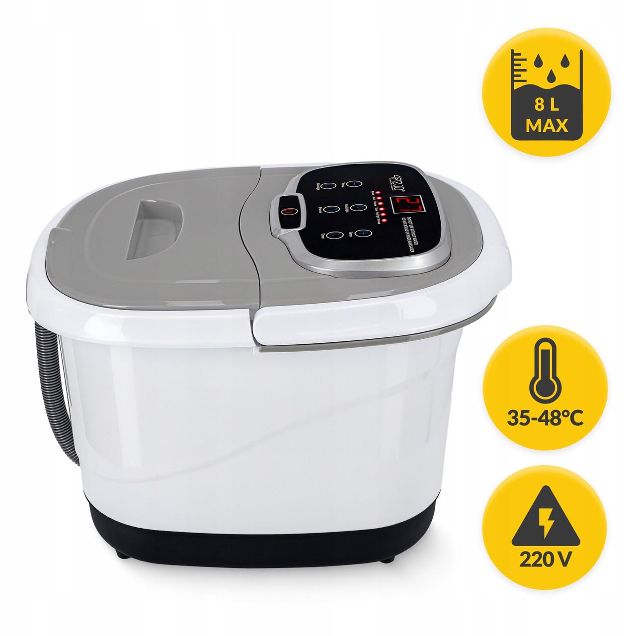 Ванна для ніг гідромасажна 4FIZJO 3-8 л 500 Вт (P-5907739316615) - фото 9 Ванна для ніг гідромасажна 4FIZJO 3-8 л 500 Вт (P-5907739316615) - фото 9