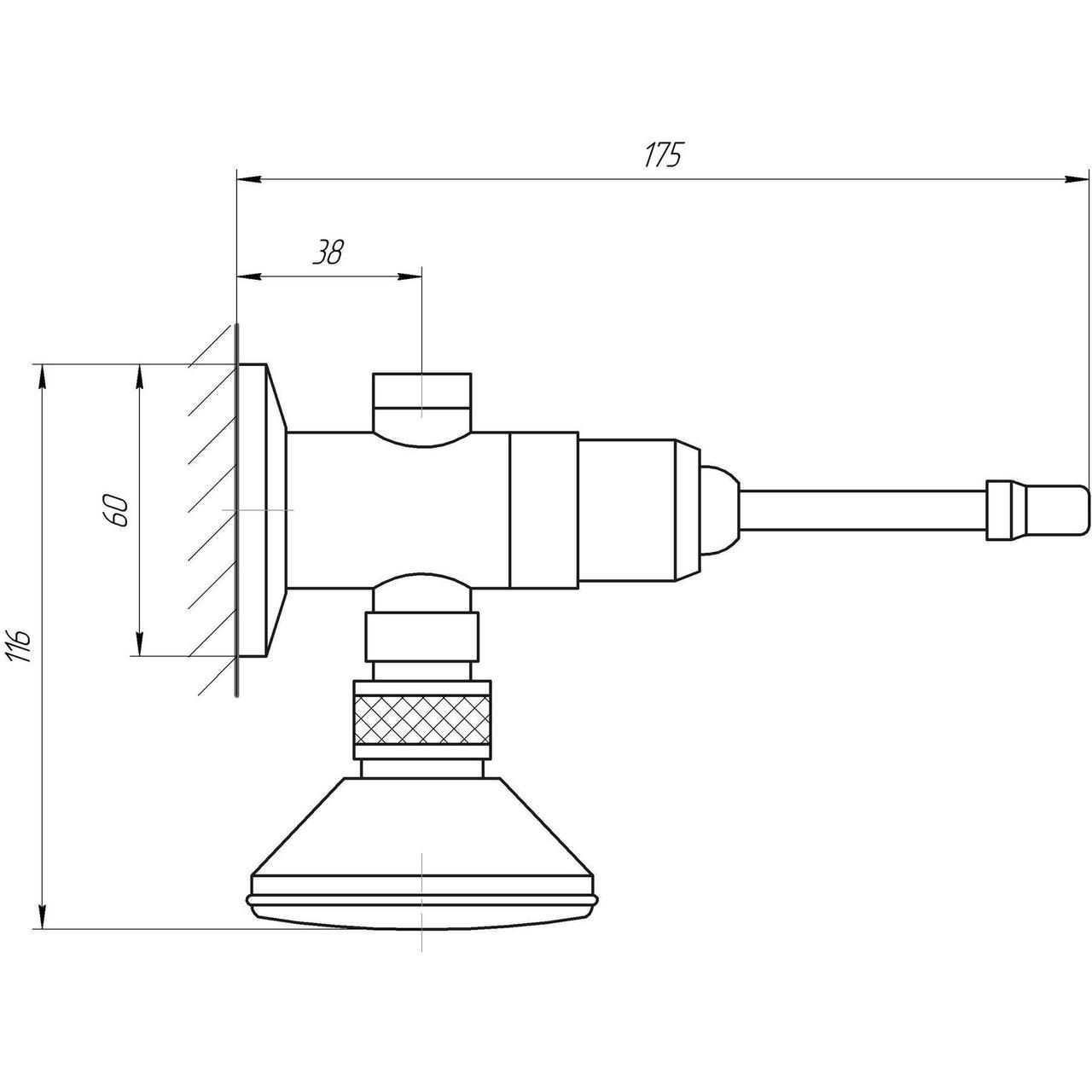 Кран-дозатор для літнього душу TREMOLADA ТREMO-489 (2633543870) - фото 2