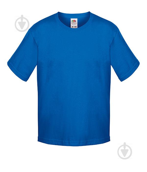 Футболка Fruit of the Loom Sofspun kids 104 см Яскраво-синій (061015051104)