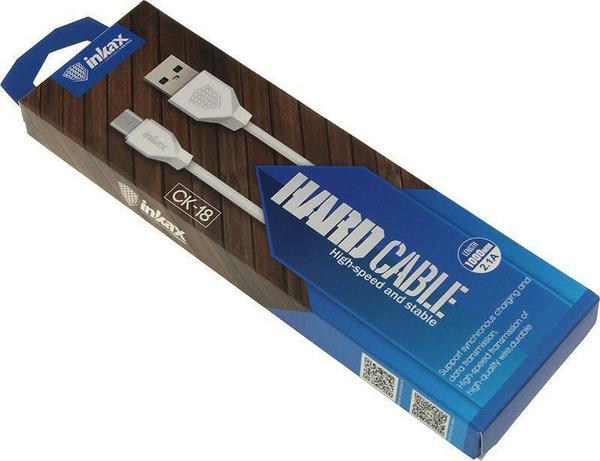 Кабель INKAX CK-18 USB2.0 1 м White (154146441_48)