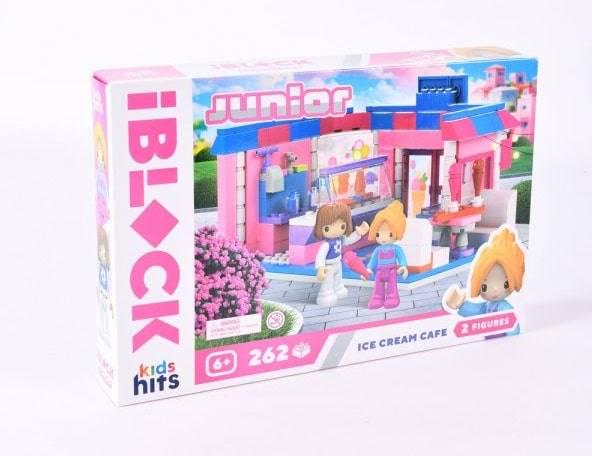 Конструктор Iblock KH08/003/3 Junior Кафе Джелатерия 262 дет.