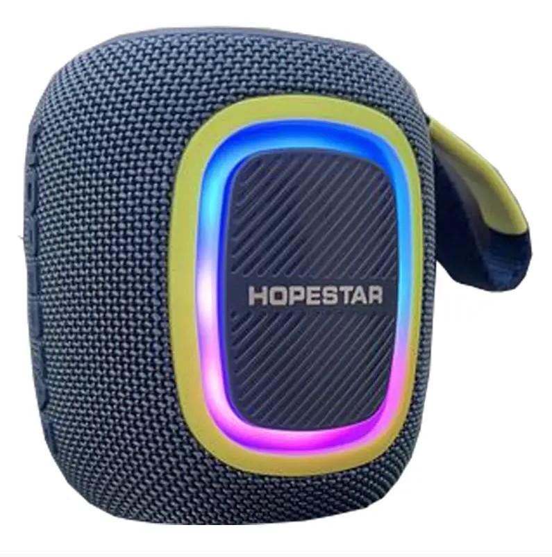 Колонка бездротова Hopestar P66 5.1 10W TWS AUX TF USB IPX7 Синій (12713003) - фото 4