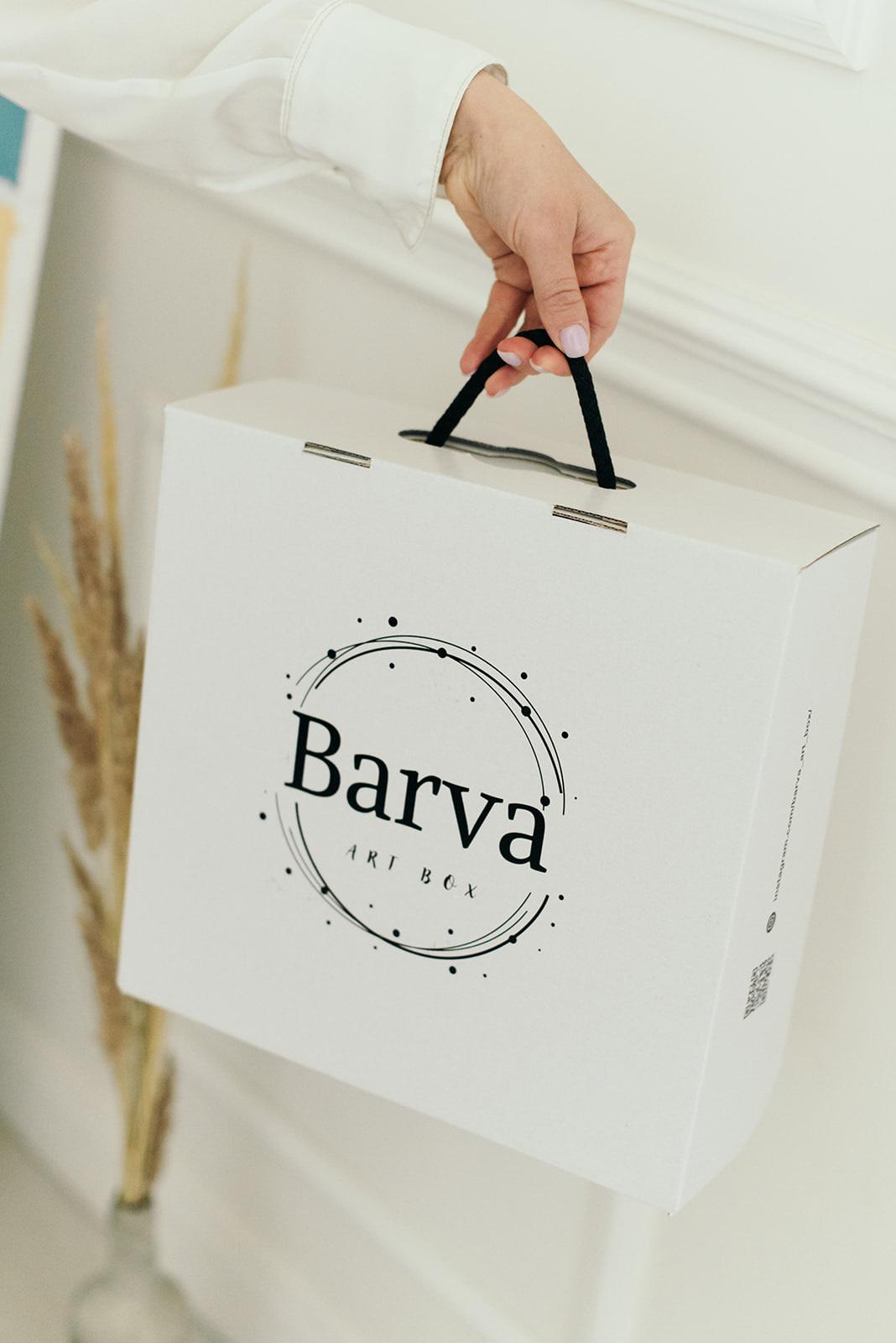 Художній набір для створення картини Barva art box Венера у техніці абстрактного живопису коло 30 см (1669399119161) - фото 3