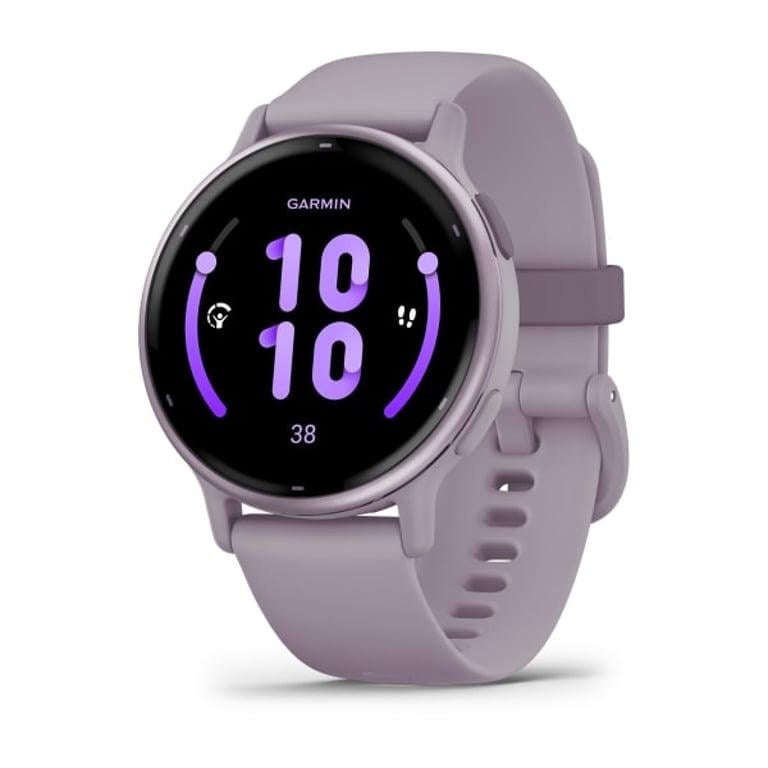 Смарт-годинник Garmin Vivoactive 5 Metallic Orchid Aluminum Bezel with Orchid Case and Silicone (010-02862-13/53)