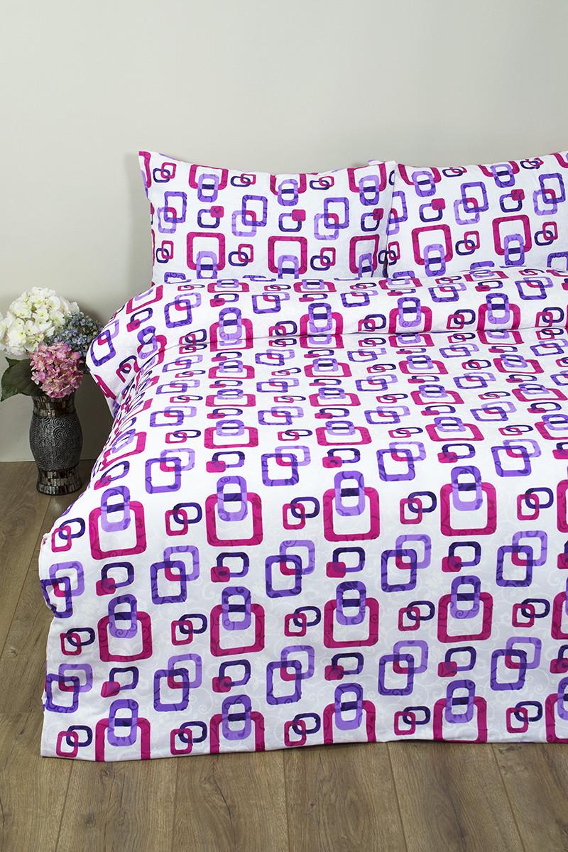 Комплект постельного белья семейное Lotus Ranforce Delta Лиловый (2000022072045) Комплект постельного белья семейное Lotus Ranforce Delta Лиловый (2000022072045)