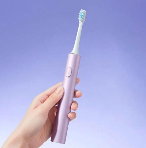 Электрическая зубная щетка MiJia Sonic Electric Toothbrush T302 MES608 Purple - фото 2 Электрическая зубная щетка MiJia Sonic Electric Toothbrush T302 MES608 Purple - фото 2