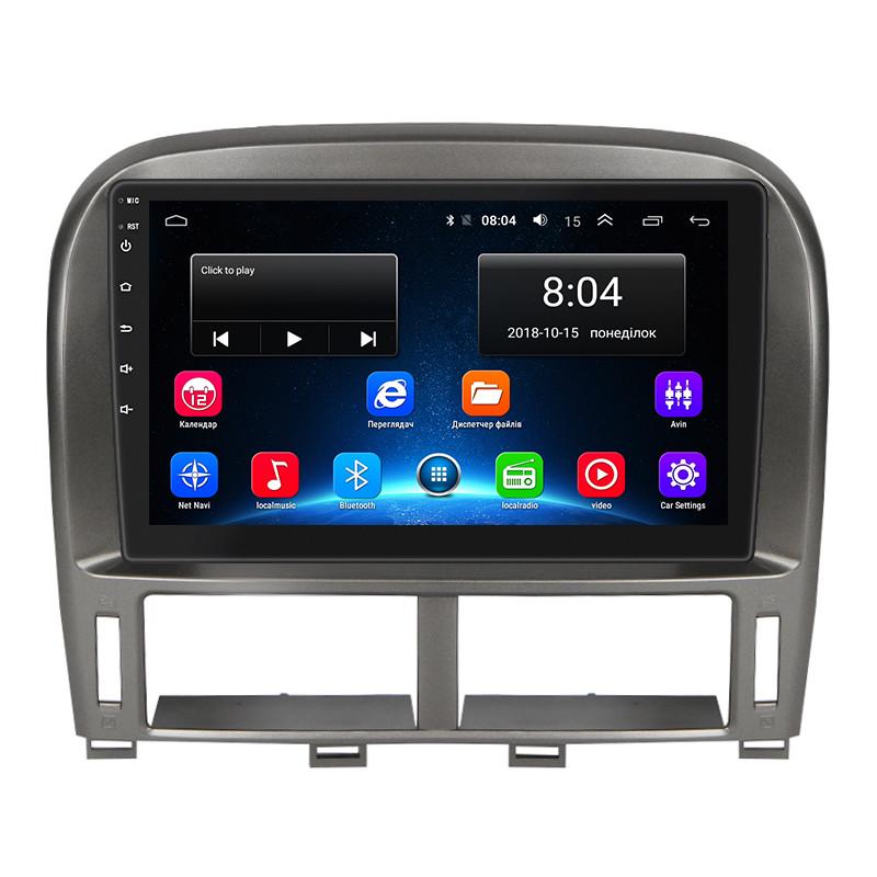 Магнитола штатная Lesko 9" для Lexus LS III Restyling ver 2 2003-2006 2/32Gb Wi-Fi GPS Base