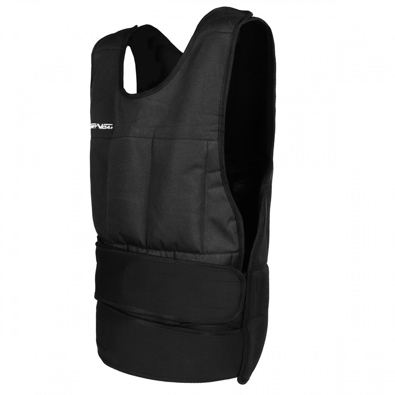 Жилет-утяжелитель для тренировок SportVida SV-HK0400 15 кг со сменным весом - фото 8 Жилет-утяжелитель для тренировок SportVida SV-HK0400 15 кг со сменным весом - фото 8