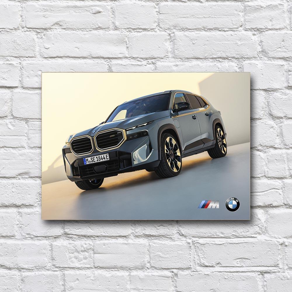 Постер деревянный BMW XM 210х297 мм (18169676)