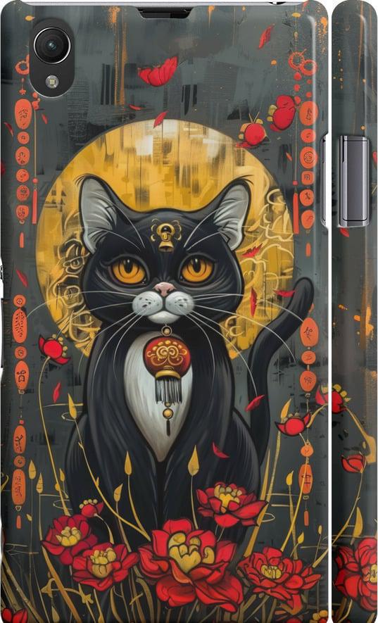Чехол на Sony Xperia Z1 C6902 China Cat (6134c-38-42517)