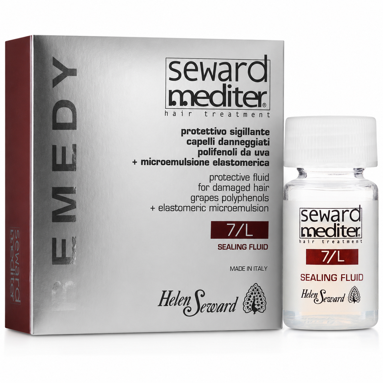 Флюид защитная термозащита Helen Seward Sealing Fluid для укрепления и блеска волос 24х8 мл (36224588)