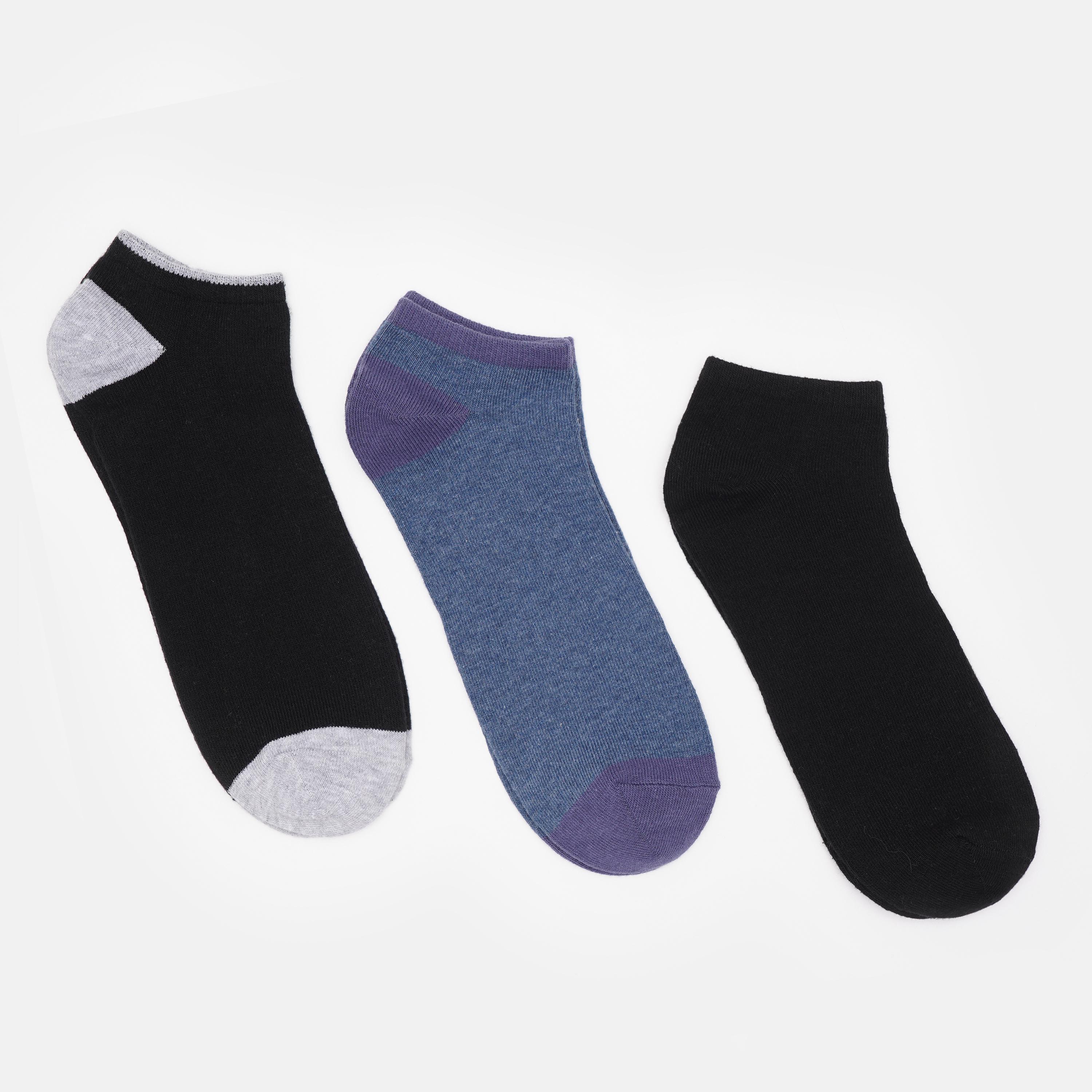 Шкарпетки C&A р. 39-42 3 пари Чорний/Синій (290999654)