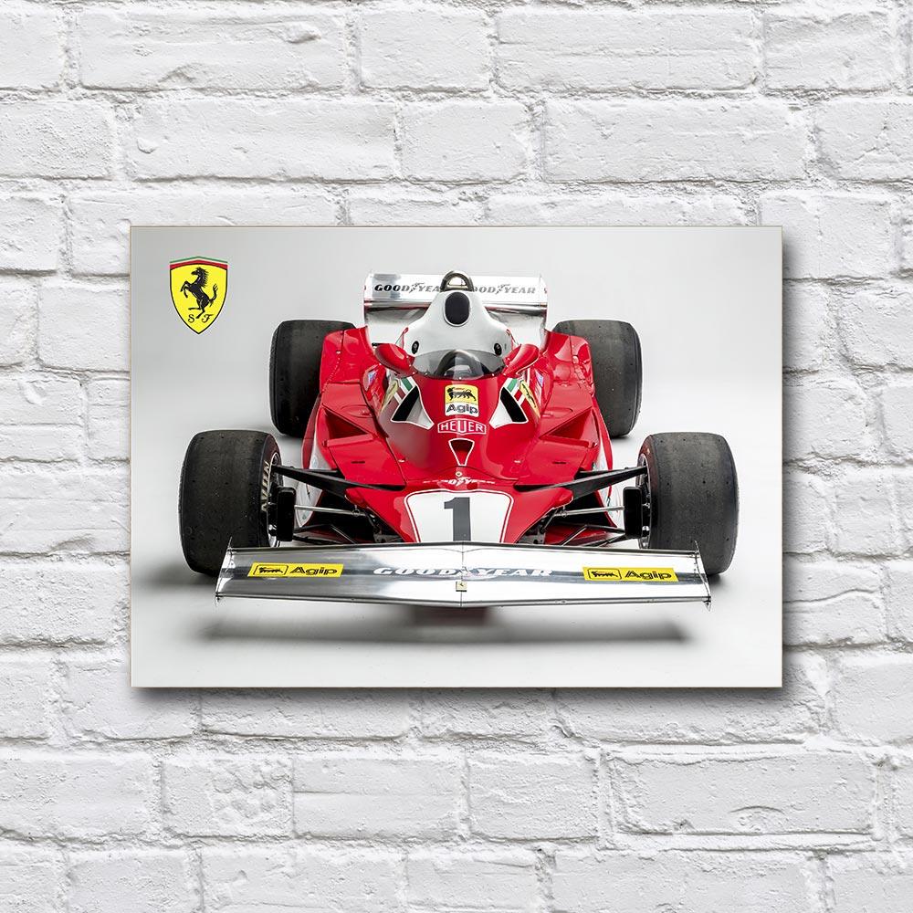 Постер деревянный Ferrari 312 T2 210х297 мм (18236141) Постер деревянный Ferrari 312 T2 210х297 мм (18236141)