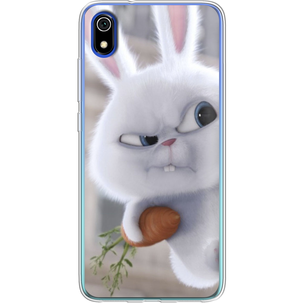 Чехол Boxface Xiaomi Redmi 7A Rabbit Snowball Прозрачный силикон (37400-up1116-37400)