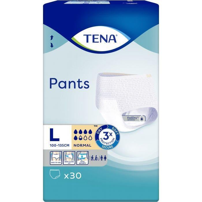 Подгузники-трусики для взрослых TENA Pants Normal Large №30 (000005387) Подгузники-трусики для взрослых TENA Pants Normal Large №30 (000005387)