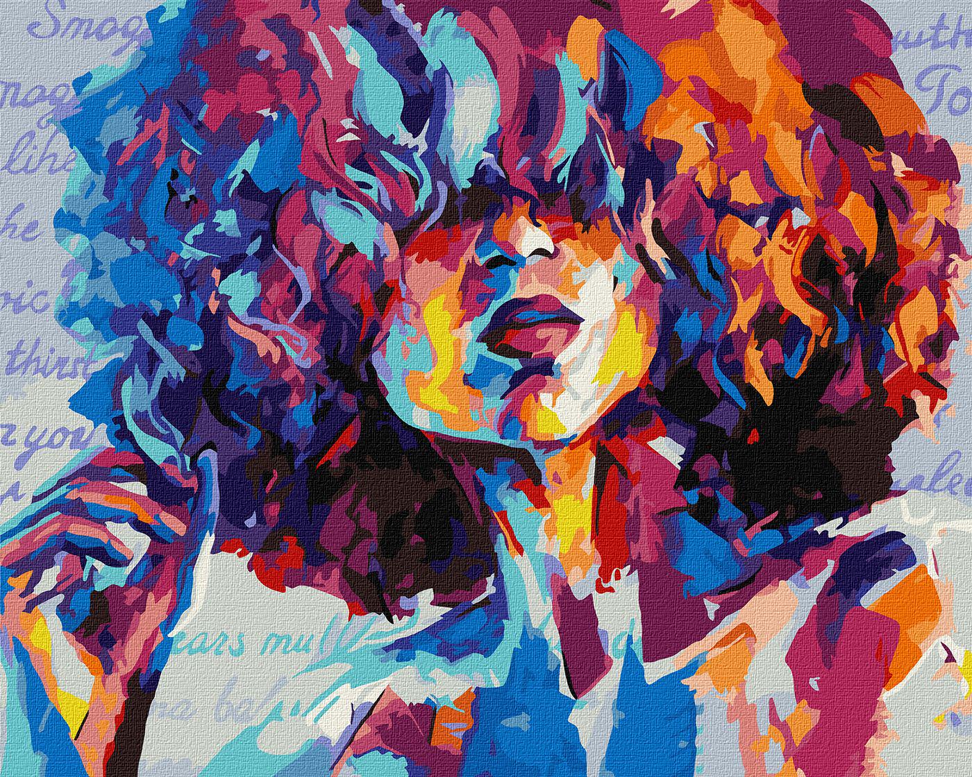 Картина по номерам Идейка Яркий образ 40x50 см (KH4845)