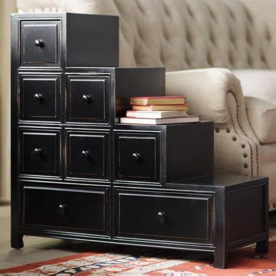 Комод тансу из дерева Бединг Венге (КТУ-009212)