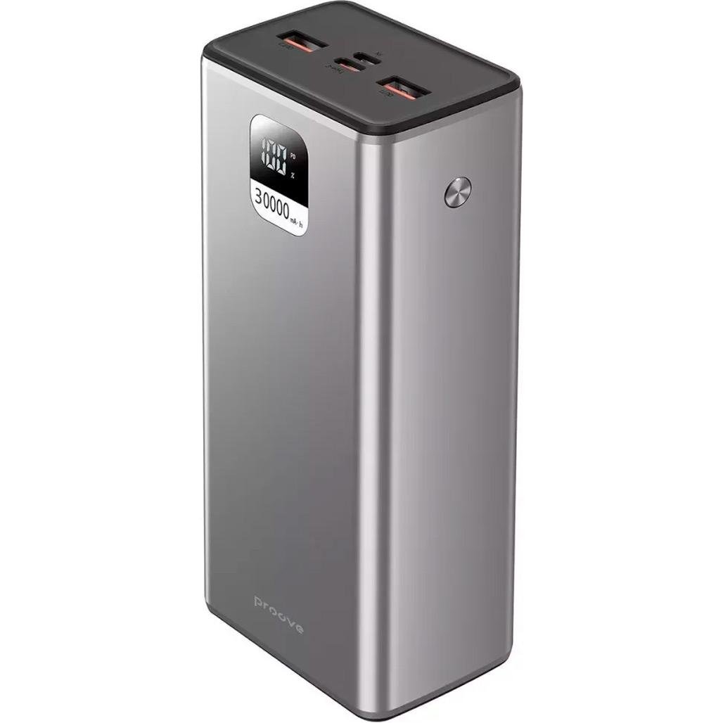 Внешний аккумулятор Proove Guardian 30000 mAh 22,5W Metal Gray (PBG322210004)